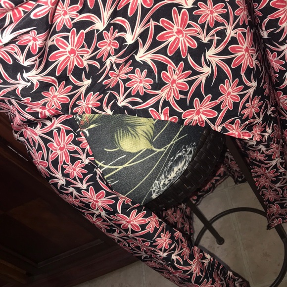 NWT Lularoe Joy long duster vest in floral print - Picture 4 of 8